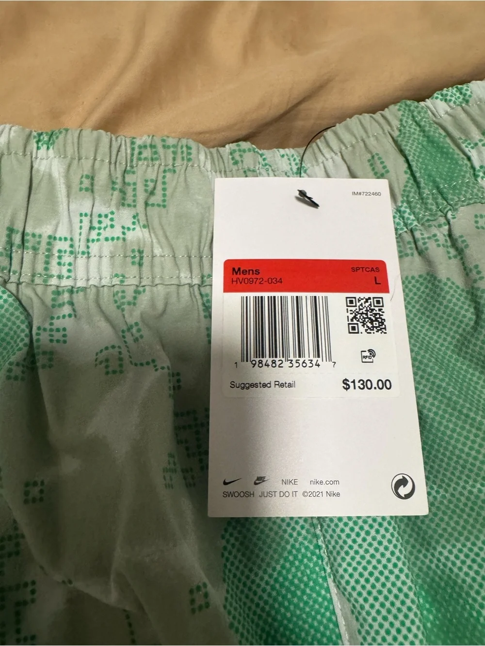 Tech Dri-FIT Camo Windrunner pants